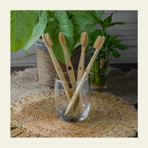 Soil Origin: Ultra Soft Bamboo Toothbrush Set of 4