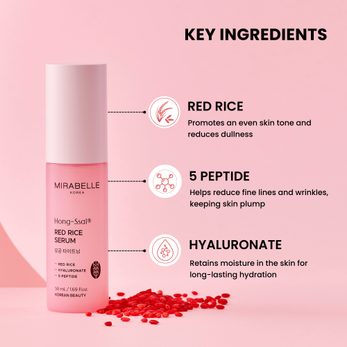 Mirabelle: Hong Ssal Red Rice Serum