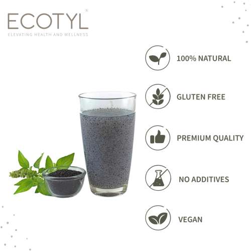 Ecotyl: Basil Seeds | Sabja Seeds  | 250gm