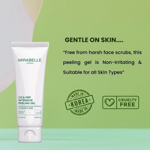 Mirabelle: Cica + Peptide Intensive Peeling Gel