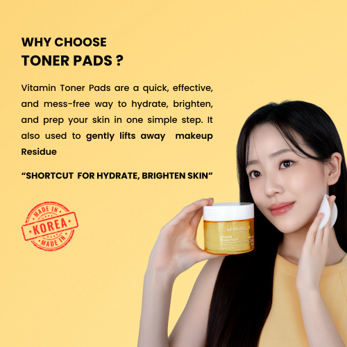 Mirabelle: Vitamin Toner Pads