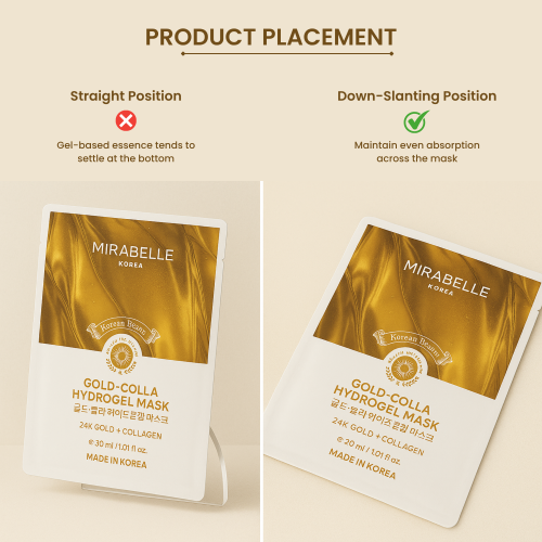 Mirabelle: Gold-Colla Hydrogel Mask