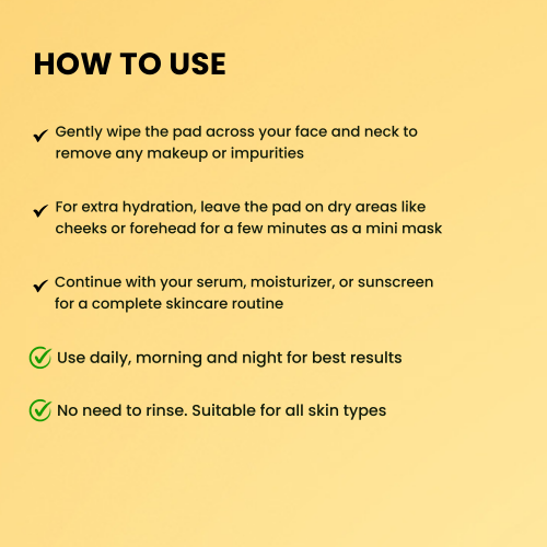 Mirabelle: Vitamin Toner Pads