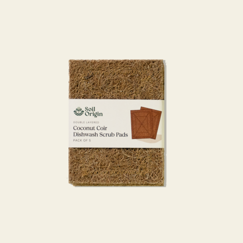 Soil Origin: Coconut Coil Scrubber Pad (Dishwasher) Set of 5