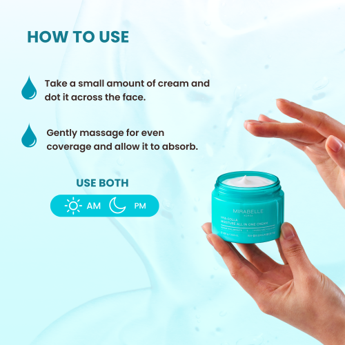 Mirabelle: Hyaluronic + Collagen Moisture All in One Cream