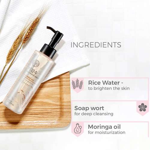 The Face Shop: Rice Water BRIGHT Cleansing Oil - 150ml