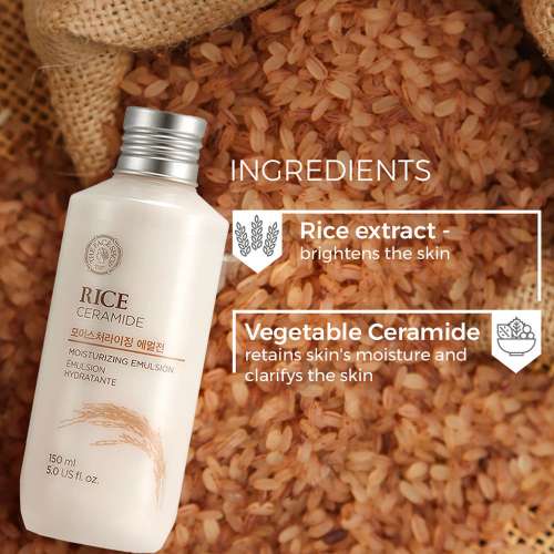 The Face Shop: Rice & Ceramide Moisturizing Emulsion - 150ml
