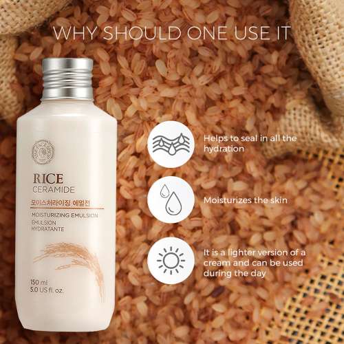 The Face Shop: Rice & Ceramide Moisturizing Emulsion - 150ml
