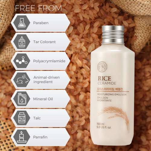 The Face Shop: Rice & Ceramide Moisturizing Emulsion - 150ml