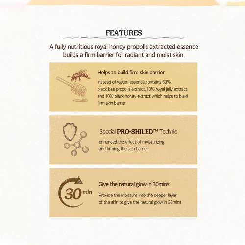 Skinfood: Royal Honey Propolis Enrich Essence 15ml