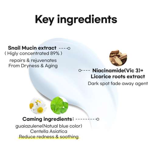 Its Skin: Blue Snail Moisturizer Daily Face Moisturizer  50ml