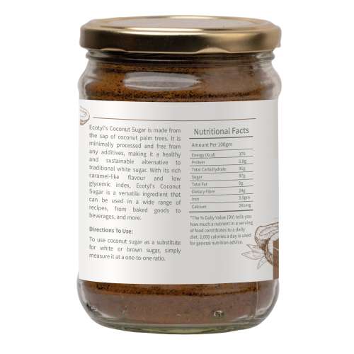 Ecotyl: Coconut Sugar | Blossom Sugar | Natural Sweetener | 300gm