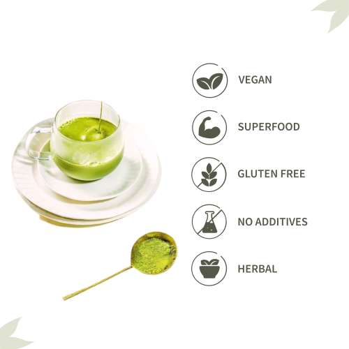 Ecotyl: Wheatgrass Powder | Superfood for Immunity & Detox   100gm