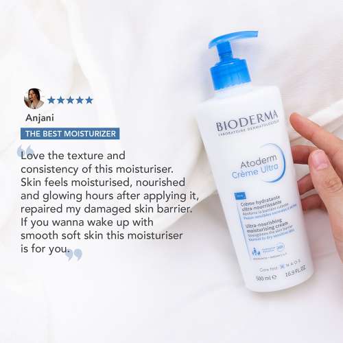 Bioderma: Atoderm Creme Ultra-Nourishing - Moisturizer For Normal To Sensitive Dry Skin 500ml