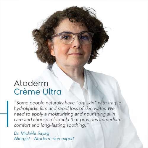 Bioderma: Atoderm Creme Ultra-Nourishing - Moisturizer For Normal To Sensitive Dry Skin, 500ml
