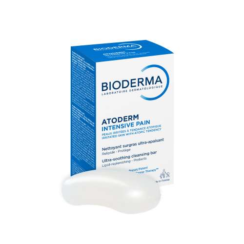 Bioderma: Atoderm Intensive Baby Soap Bar From Birth Gently Cleanses and Purifies The Skin, 150 gm