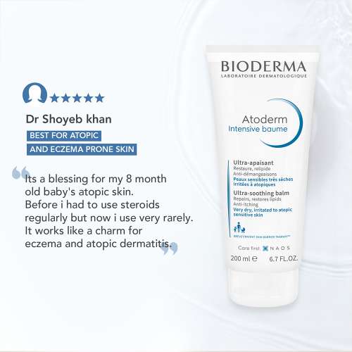 Bioderma: Atoderm Intensive Baume Ultra-soothing Balm Very dry, Sensitive to Atopic Skin 200ml