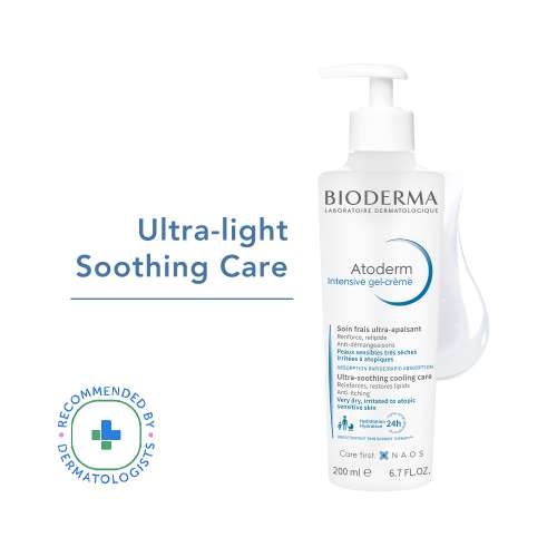 Bioderma: Atoderm intensive gel creme for anti itching lipid replenishing treatment 200ml