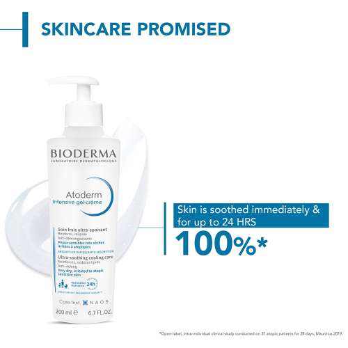 Bioderma: Atoderm intensive gel creme for anti itching lipid replenishing treatment 200ml