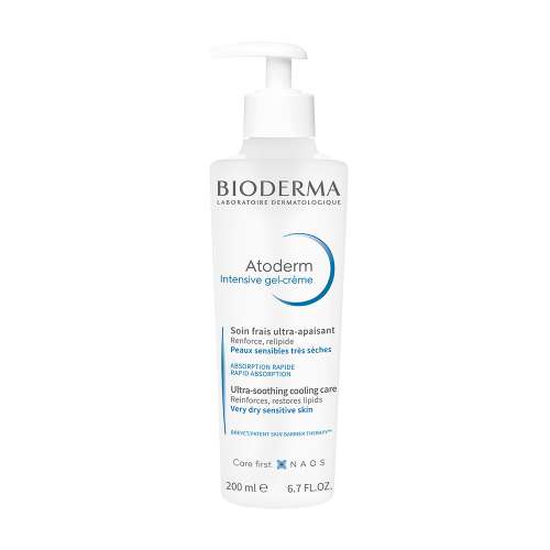 Bioderma: Atoderm intensive gel creme for anti itching lipid replenishing treatment 200ml