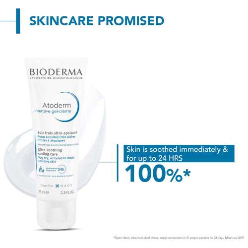 Bioderma: Atoderm intensive gel creme for anti itching lipid replenishing treatment 75ml