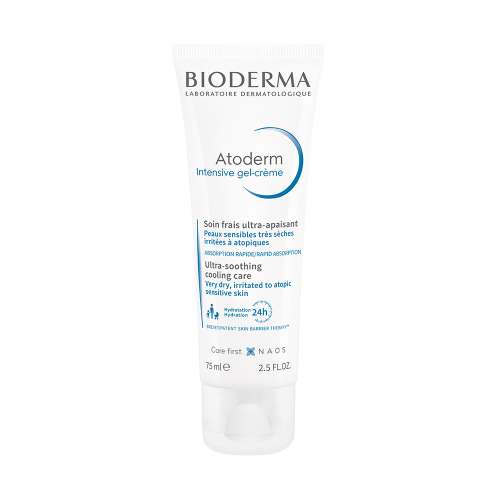 Bioderma: Atoderm intensive gel creme for anti itching lipid replenishing treatment 75ml