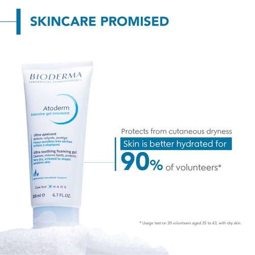 Bioderma: Atoderm Intensive Gel moussant Ultra-Soothing Shower Gel Very Dry To Atopic Skin, 200ml