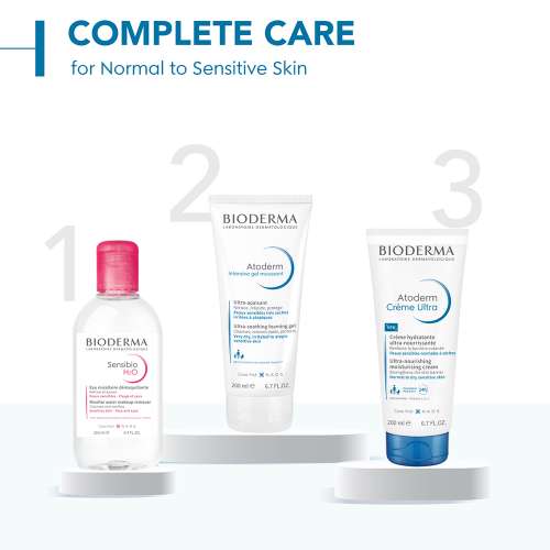 Bioderma: Atoderm Intensive Gel moussant Ultra-Soothing Shower Gel Very Dry To Atopic Skin, 200ml