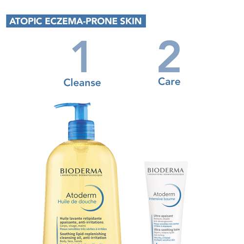 Bioderma: Atoderm intensive ultra soothing baume moisturizer for very dry sensitive to atopic skin 45ml