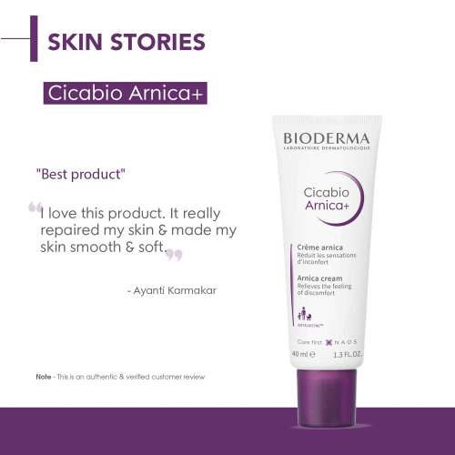 Bioderma: Cicabio arnica sos soothing cream skin damage baby children adult 40ml