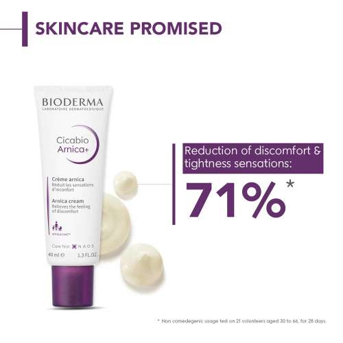 Bioderma: Cicabio arnica sos soothing cream skin damage baby children adult 40ml