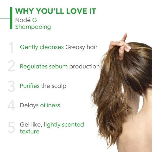 Bioderma: Node G purifying shampoo for hair with tendency to oiliness 400ml