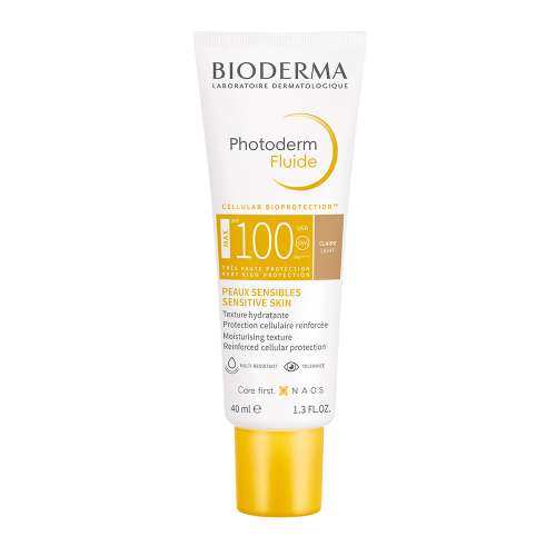 Bioderma: Bioderma Photoderm Fluide Max SPF 100 PA++++ Tinted Sunscreen for Sensitive Skin | In Vivo Tested