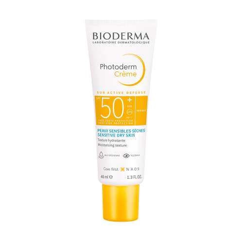 Bioderma: Photoderm Creme SPF 50+ Sunscreen Cream Normal To Dry Sensitive Skin, 40ml