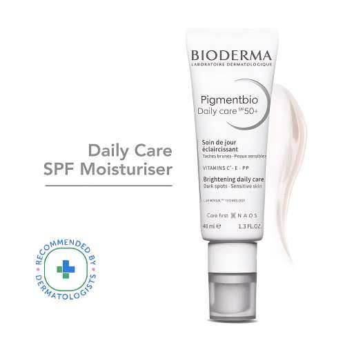 Bioderma: Pigmentbio daily care spf 50 brightening cream for skin prone to pigmentation disorders 40 ml