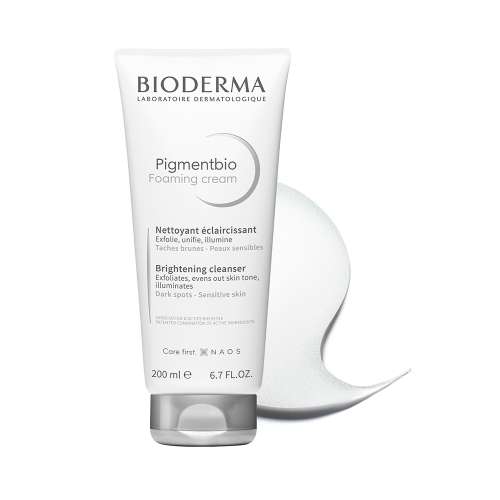 Bioderma: Pigmentbio Foaming Cream Brightening Exfoliating Cleanser For Face 200ml