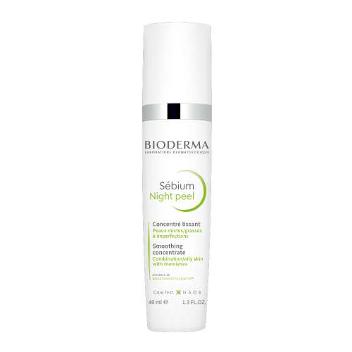Bioderma: Sebium Night Peel Smoothing Concentrate, 40ml