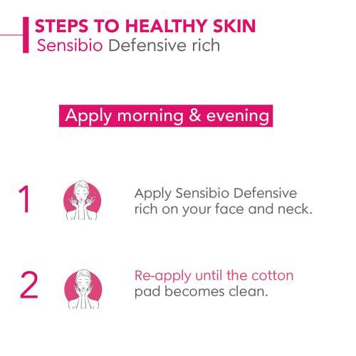 Bioderma: Sensibio Defensive Rich Active Soothing Cream Hydration/Moisturisation 12h Nutrition, 40ml