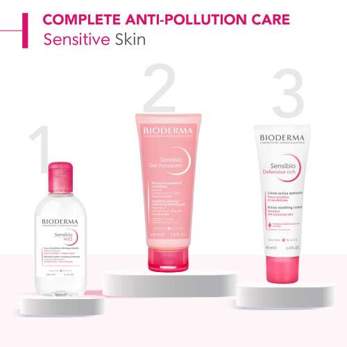 Bioderma: Sensibio Defensive Rich Active Soothing Cream Hydration/Moisturisation 12h Nutrition, 40ml