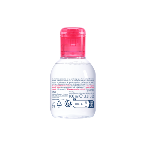 Bioderma: Sensibio H2O Daily Soothing Cleanser, Make up Pollution & Impurities Remover Face Eyes Sensitive skin 100ml