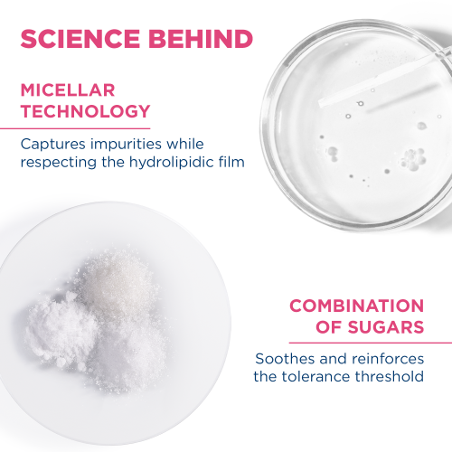 Bioderma: Sensibio H2O Daily Soothing Cleanser, Make up Pollution & Impurities Remover Face Eyes Sensitive skin 100ml