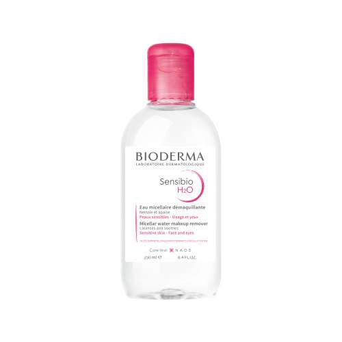 Bioderma: Sensibio H2O Daily Soothing Cleanser, Make up Pollution & Impurities Remover Face Eyes Sensitive skin 250ml