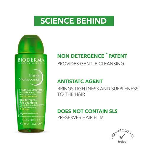 Bioderma: Node Non-Detergent Fluid Shampoo - SLS Free   400ml