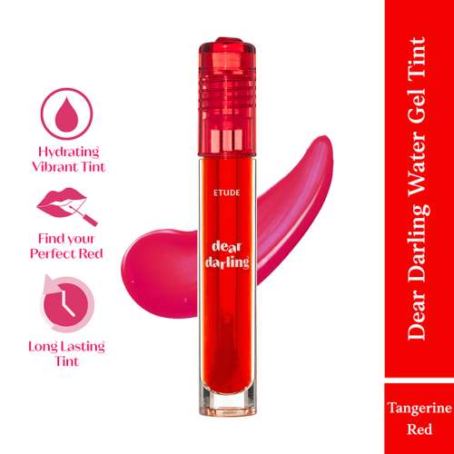Etude House: Dear Darling Water Gel Tint 01 Tangerine red