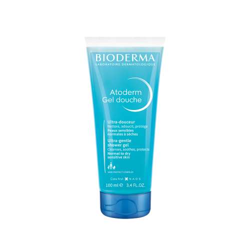Bioderma: Atoderm Gel Douche Ultra Gentle Soap Free Shower Gel with Niacinamide for 24H Hydration 100ml