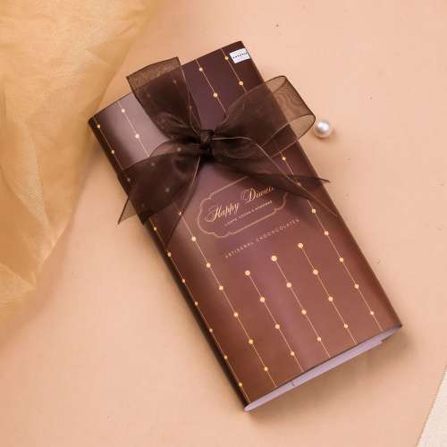 Kokomae: 2-Bar Diwali Hamper  Hazelnut & 60% Dark Chocolate with Candle Kokomae: 2-Bar Diwali Hamper  Hazelnut & 60% Dark Chocolate with Candle