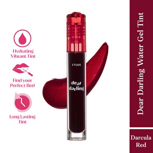 Etude: Dear Darling Water Gel Tint 05 Dracula Red 5gm