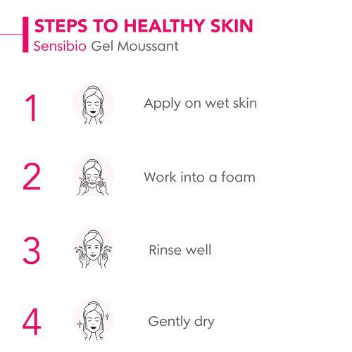 Bioderma: Sensibio Gel Moussant SLS Free Cleanser With Vitamin E-24h Hydration-Micellar Gel  100ml