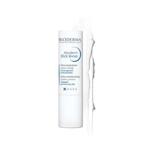 Bioderma: Atoderm Levres Ultra Hydrating Lip Balm for Dry, Chapped Lips 4gm