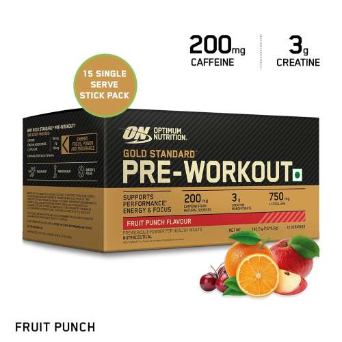 Optimum Nutrition: Gold Standard Pre-Workout - 15 servings - Fruit Punch